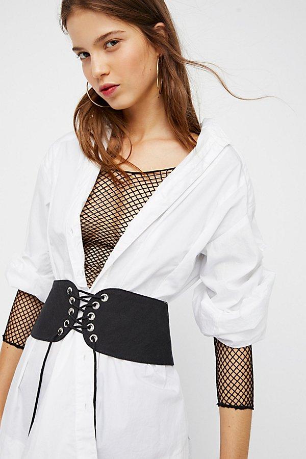 Fishnet Layering Top By Leg Avenue At Free People